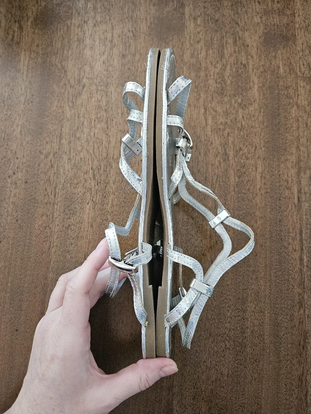 Rue21 Silver Sandals